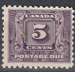 Canada SC# J9 Postage Due Mint Very Light Hinged (~1938)