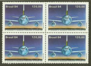 BRAZIL SC# 1968 VF MNH 1984 Block of 4