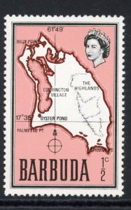 Barbuda 12 MH 1968 1/2c