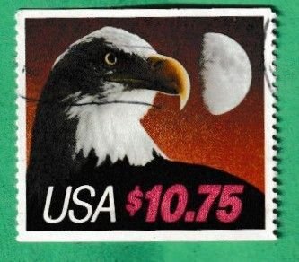 US SCOTT#2122b 1989 $10.75 BALD EAGLE - USED