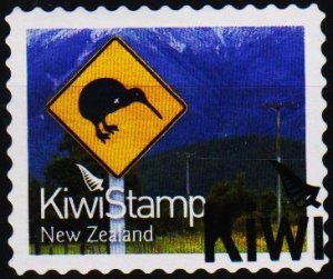 New Zealand. Date? Kiwi Stamp. Fine Used