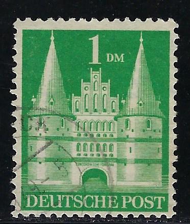 Germany AM Post Scott # 658b, used