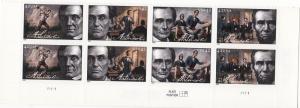 US 4380-83 Abraham Lincoln 42c MNH Bottom PB 8 P1111