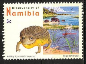 Namibia 2007 Nature Protection Frogs MNH