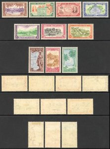 Cook Islands SG150/59 1949-61 Set of 10 M/M