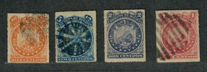 Bolivia Sc#24-27 Used/VF, Cv. $22