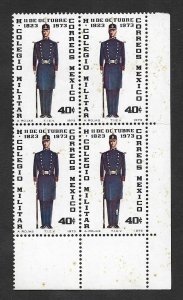 SD)1973 MEXICO SESQUICENTENARY OF THE MILITARY COLLEGE, SOLDIER 40C SCT 1051,