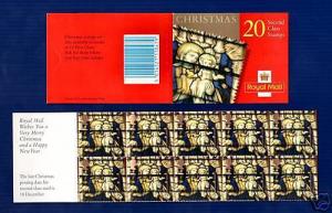 GB QEII Booklet ;LX20 2000 20 2nd class     PRISTINE MNH CONDITION