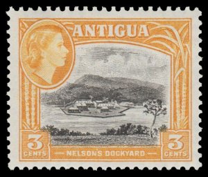 ANTIGUA ISLAND STAMP 1953. SCOTT # 110. M/H. # 1