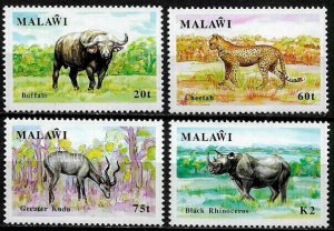 Malawi #582-5 MNH Set - Wild Animals