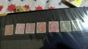 INDIA 1855- QV NO WATERMARK LMM /MM MINT LOT FINE AND VERY  RARE CV 20000 GBP+