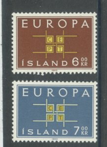 Iceland 357-8  MNH (2)