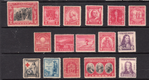 United States Some Reds and others , MNH & MH, Please see the description