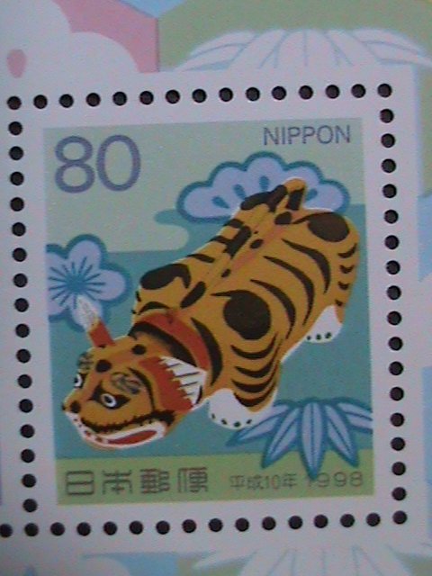 ​JAPAN-1997 SC# 2591-2 YEAR OF THE LOVELY TIGER-MNH S/S WE SHIP TO WORLDWIDE
