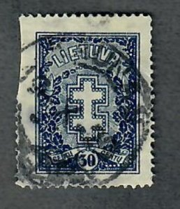 Lithuania #239 used single