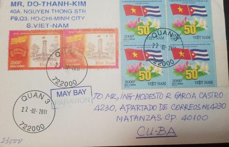 L) 2011 VIETNAM, THE 55 YEAR DIPLOMATIC RELATIONS BETWEEN VIETNAM AND CARIBBEAN 