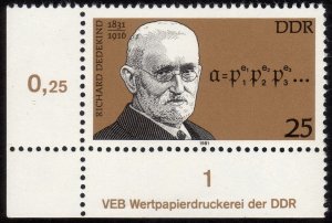 1981,  Germany DDR 25pf,  MNH,  Sc 2181