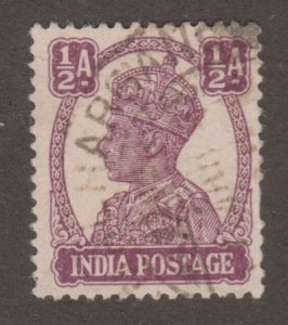 India 169 King George VI 1942