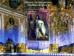 Chad 2001 Versailles Louis XIV of France s/s Perforated mnh.vf
