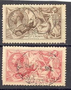 Great Britain #179 180 Used VF