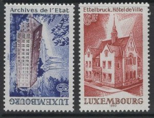 LUXEMBOURG SG1044/5 1980 TOURISM MNH