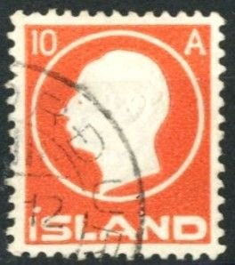 ICELAND #93, USED - 1912 - ICE699