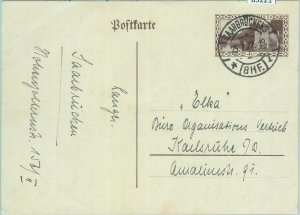 85221 - GERMANY  SAAR  - Postal History - Postal Stationery Card 1927