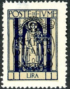 Fiume, Scott #192, Unused, Hinged