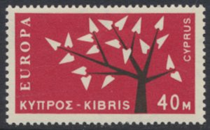 Cyprus  SC# 220  MH  Europa      1962 as per scan & details