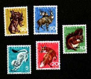 Switzerland # B360-B364 Mint!