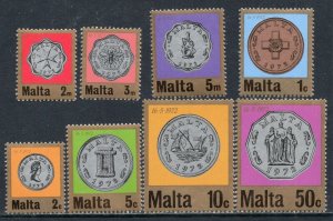 4009 - MALTA 1972 - New Coins - MNH Set
