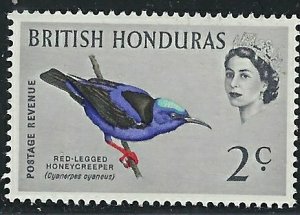 British Honduras 168 MH 1962 Bird (an6203)