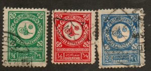 Saudi Arabia 135-137 Used