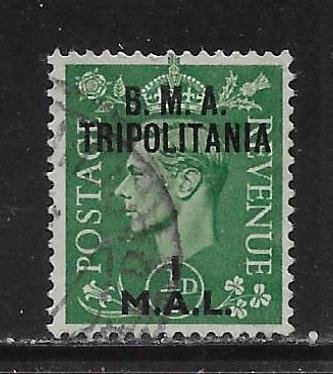 Great Britain Offices East African Forces Tripolitania 1 Used