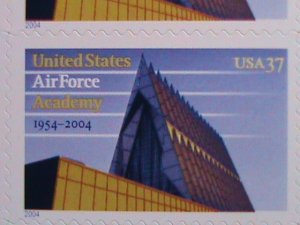 ​UNITED STATES-2004-SC#3838- 50TH ANNIVERSARY-U.S. AIR FORCE ACADEMY MNH SHEET