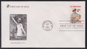 1910 Red Cross Unaddressed Reader's Digest FDC