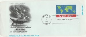 Scott# UC56 Die A16 ArtCraft FDC US Airmail Sheet