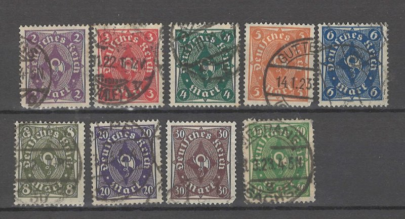 COLLECTION LOT # 4490 GERMANY 9 STAMPS 1922+ CV+$20