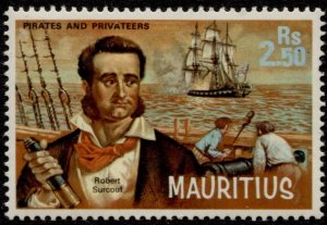 Mauritius #398 Robert Surcouf MLH CV$6.25