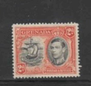 GRENADA #135 1936 2p KING GEORGE VI & SEAL OF COLONY F-VF USED c