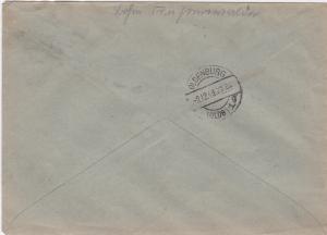 Germany Soviet Zone 1948 Finsterwalde to Hollen stamps cover  R20715