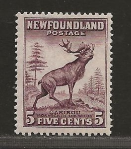 NEWFOUNDLAND  SC# 190  FVF/MLH