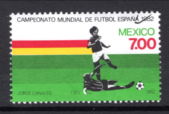 Mexico 1280 Soccer MNH VF