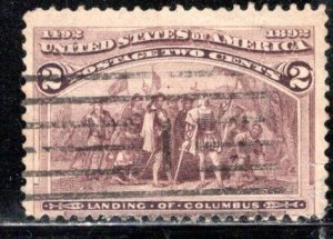 United States Scott # 231, used