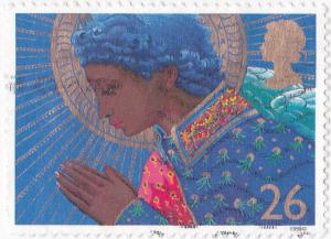 Great Britain 1998 Christmas Angel Praying - 26p - used