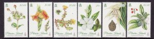 Pitcairn Is.-Sc#774-9- id12-unused NH set-Flora-2014-