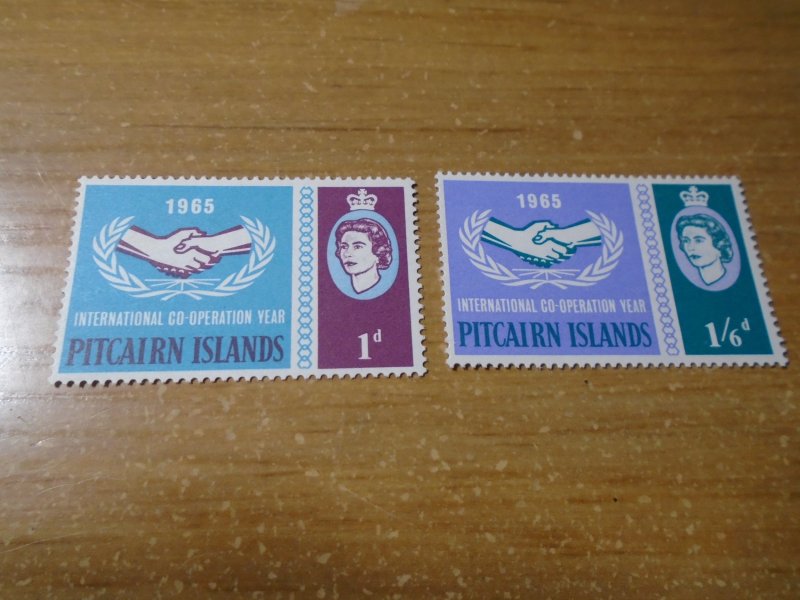 Pitcairn Islands  #  54-55  MNH