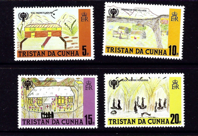 Tristan da Cunha 264-67 MNH 1979 Year of the Child