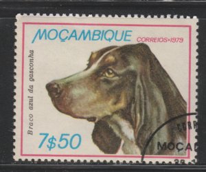 Mozambique 665 Blue Gascon Hound 1979