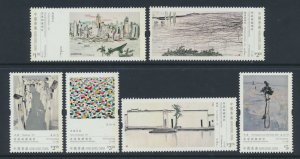 Hong Kong Sc# 1644-1649 SG 1870-1875 MNH Paintings see details scans